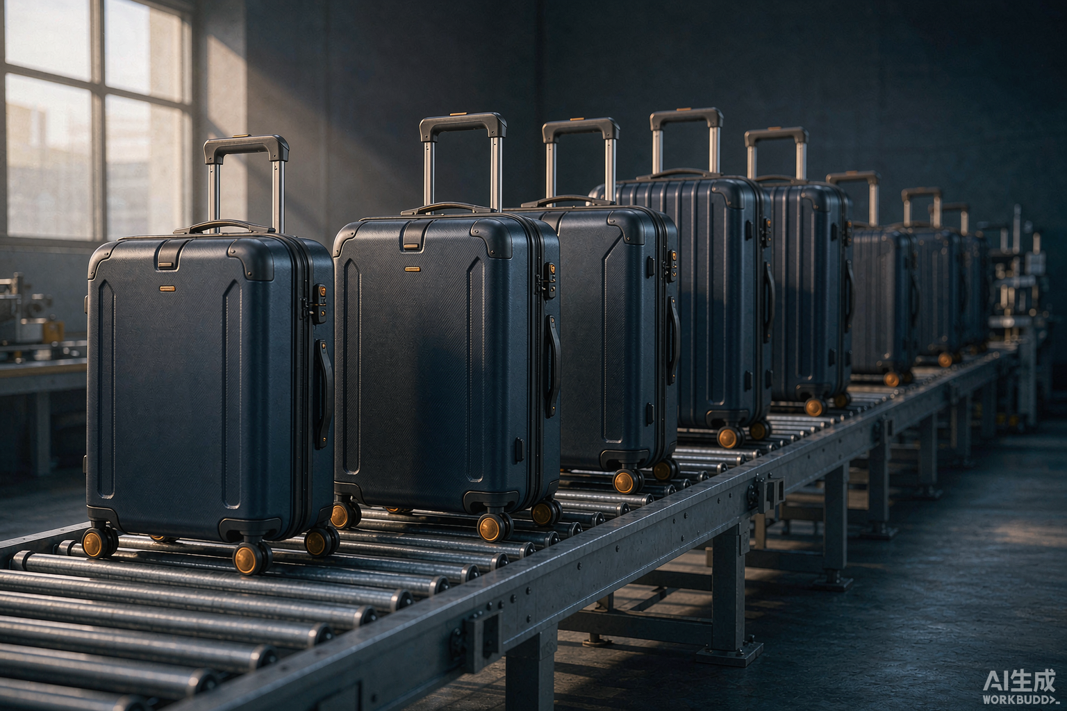 Luggage manufacturing workshop